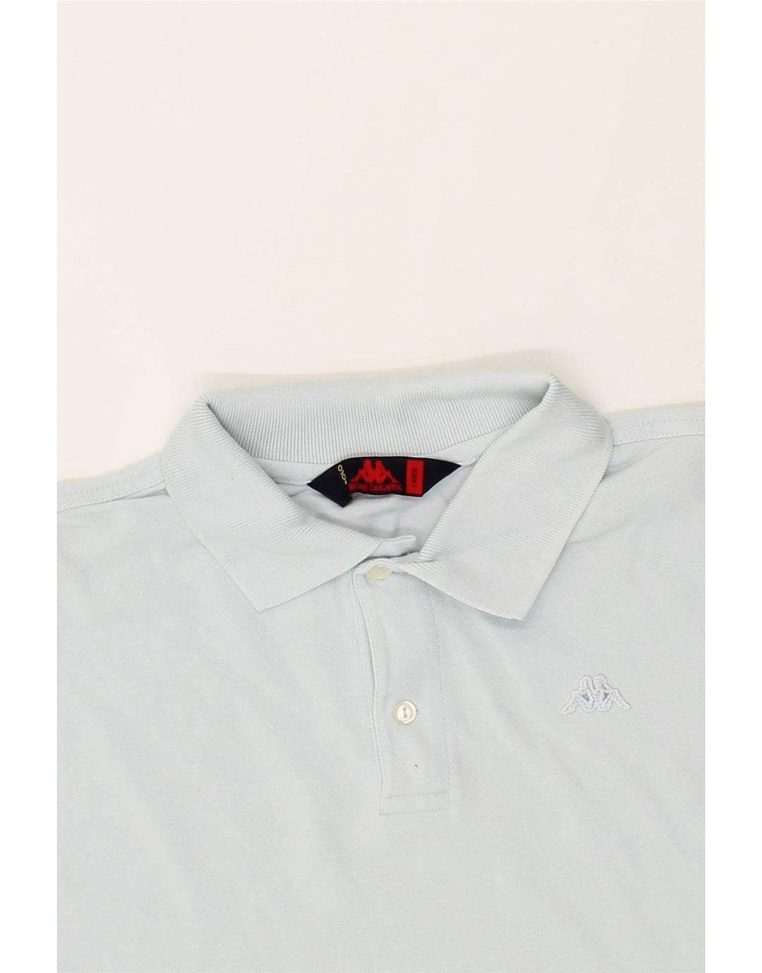 KAPPA Mens Polo Shirt Large Blue Cotton Vintage Kappa and Second-Hand Kappa from Messina Hembry 