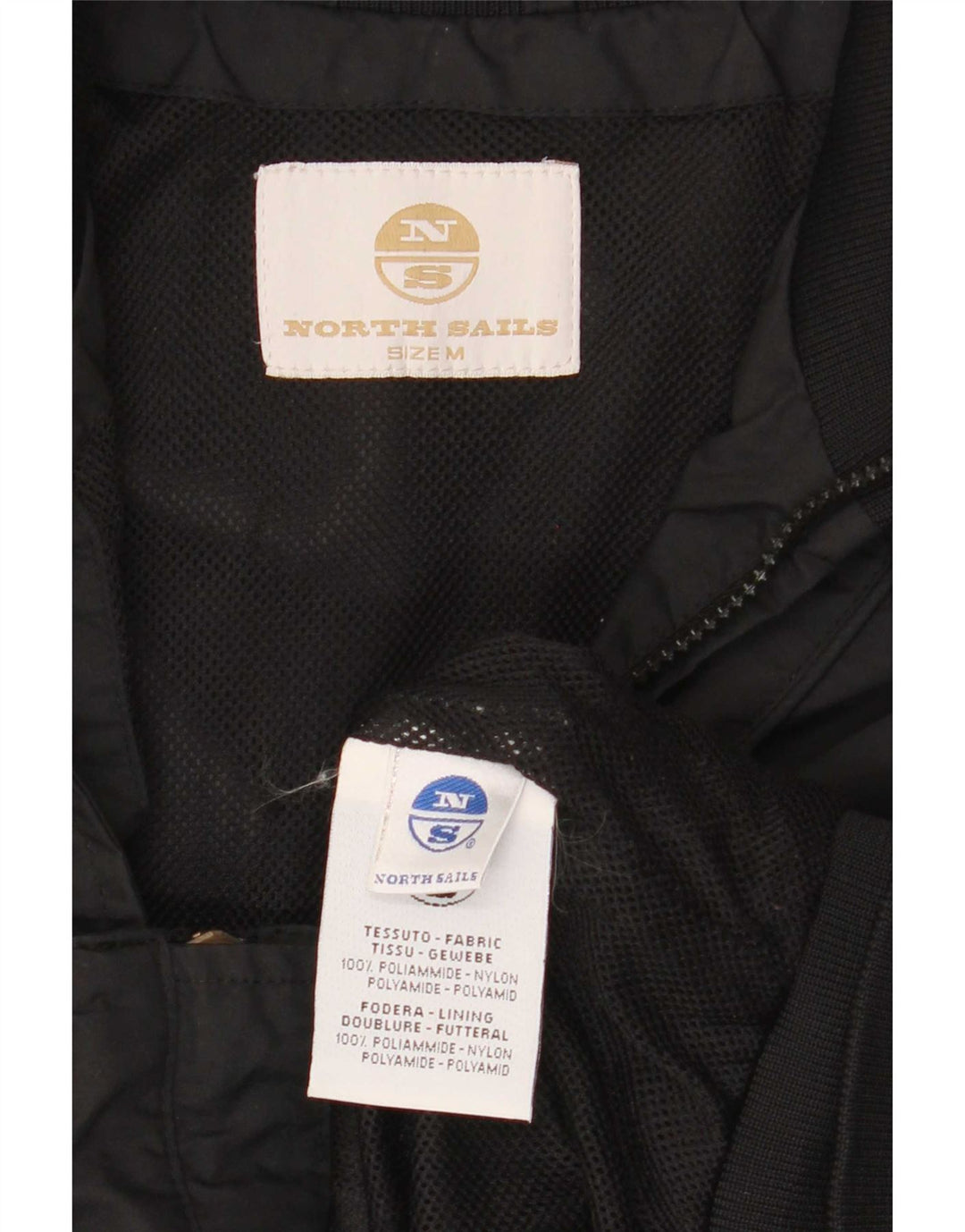 Męska kurtka bomberka North Sails UK 38 Medium Black Polyamide