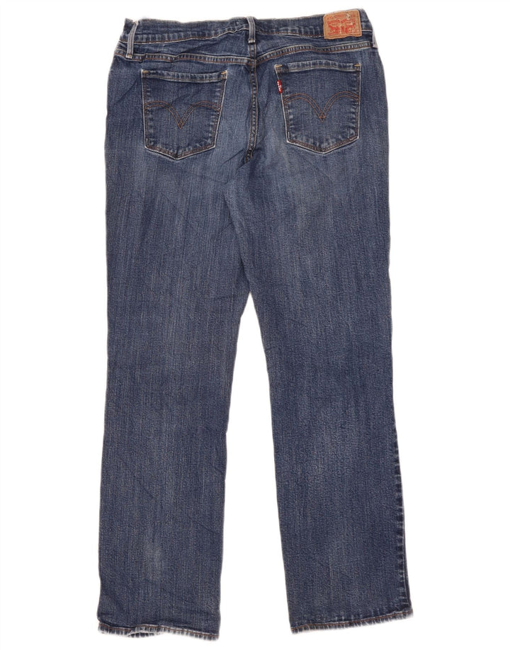 Jeans dritti Levi's 505 da donna W31 L29 cotone blu