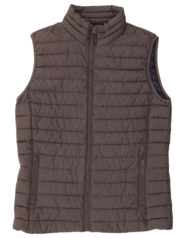 Joules Mens Padded Gilet UK 38 Medium Grey Polyamide