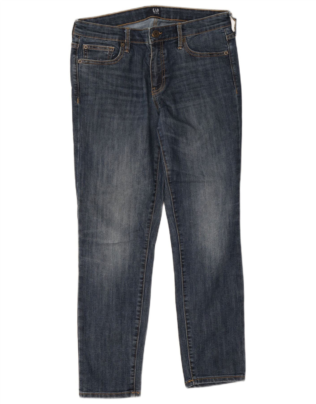 Gap Womens Slim Jeans W30 L27 Blue Cotton