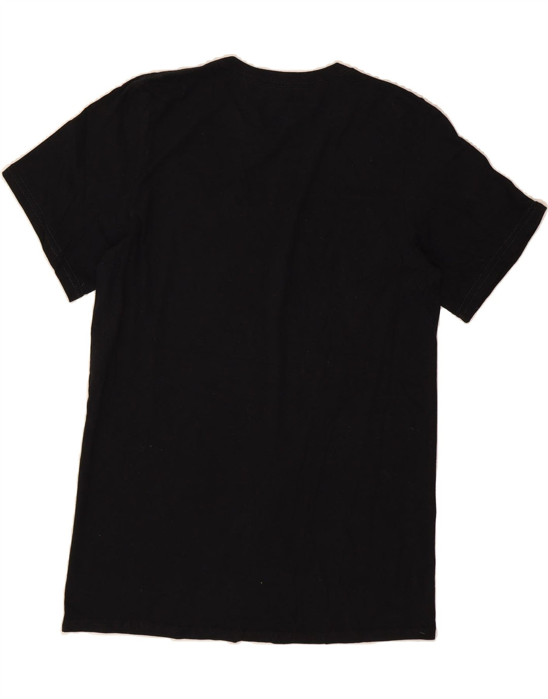 RUSSELL ATHLETIC Mens Wolverines Graphic T-Shirt Top Small Black Vintage Russell Athletic and Second-Hand Russell Athletic from Messina Hembry 