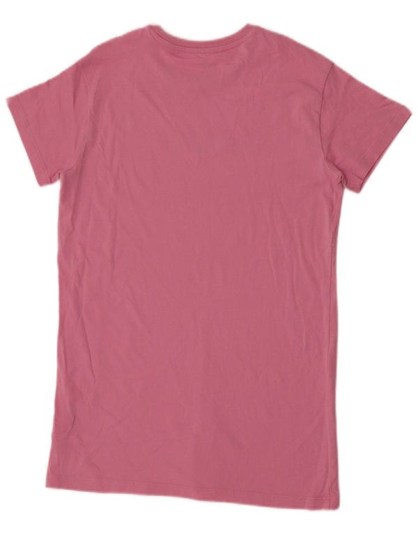 Camiseta Puma Meninas Graphic 13-14 Anos Algodão Rosa
