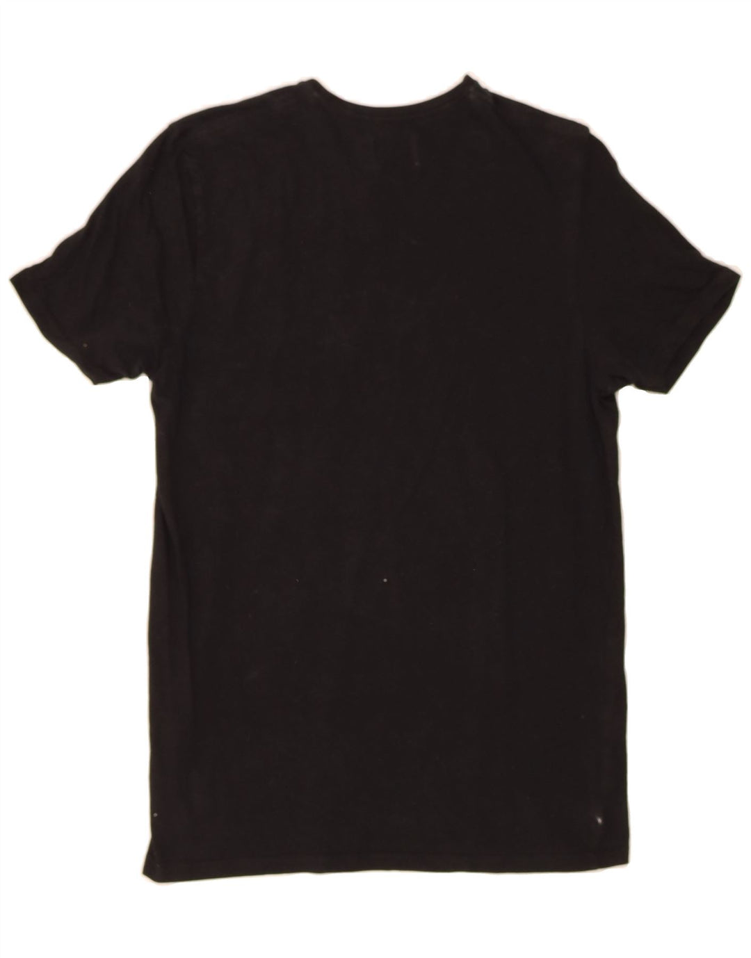 LEVI'S Womens T-Shirt Top UK 12 Medium Black Cotton Vintage Levi's and Second-Hand Levi's from Messina Hembry 