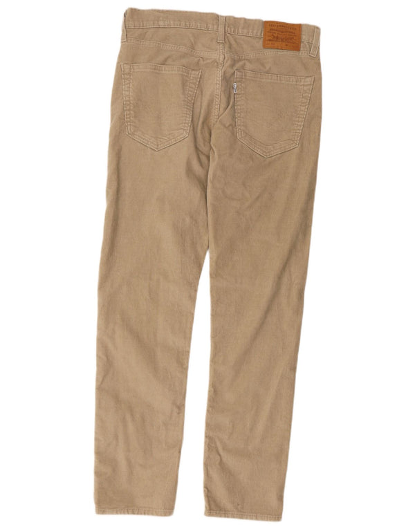 Levi's Herren 502 Tapered Cordhose W32 L32 Beige Baumwolle