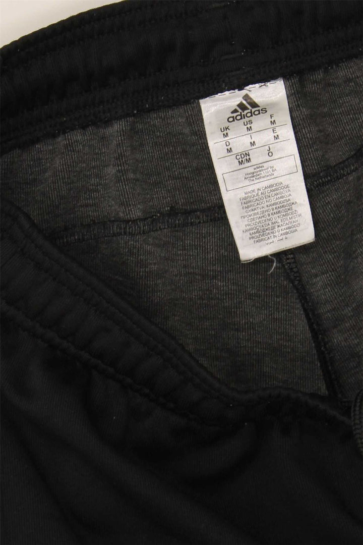 ADIDAS Mens Tracksuit Trousers Joggers Medium  Black Polyester
