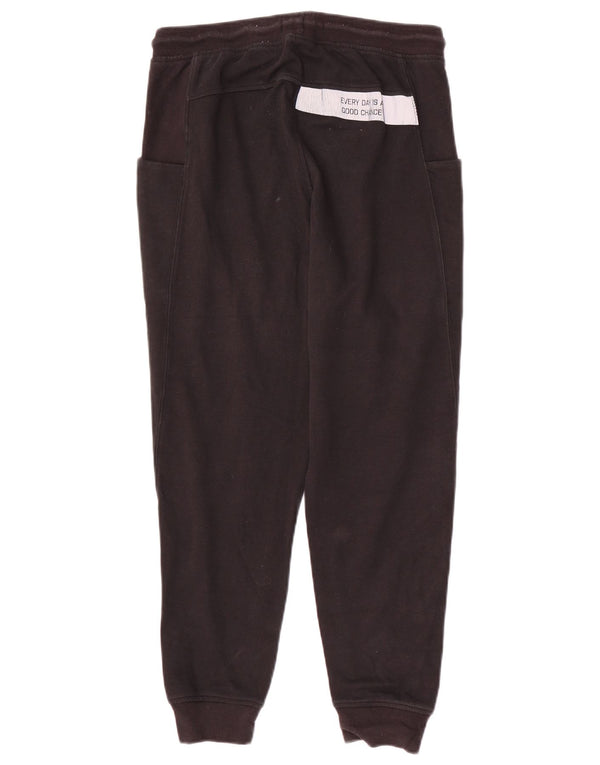 ZARA Boys Graphic Tracksuit Trousers Joggers 13-14 Years  Black Cotton
