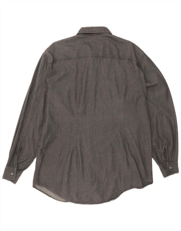 Calvin Klein Jeans Chemise Homme Large Gris Coton