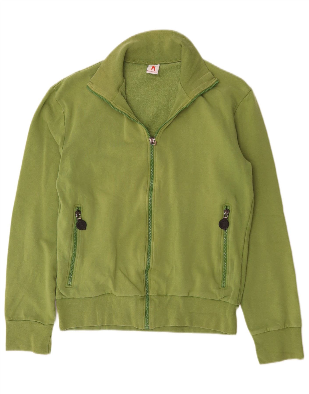 Bikkembergs Veste de Survêtement Graphique Homme Vert Moyen Coton