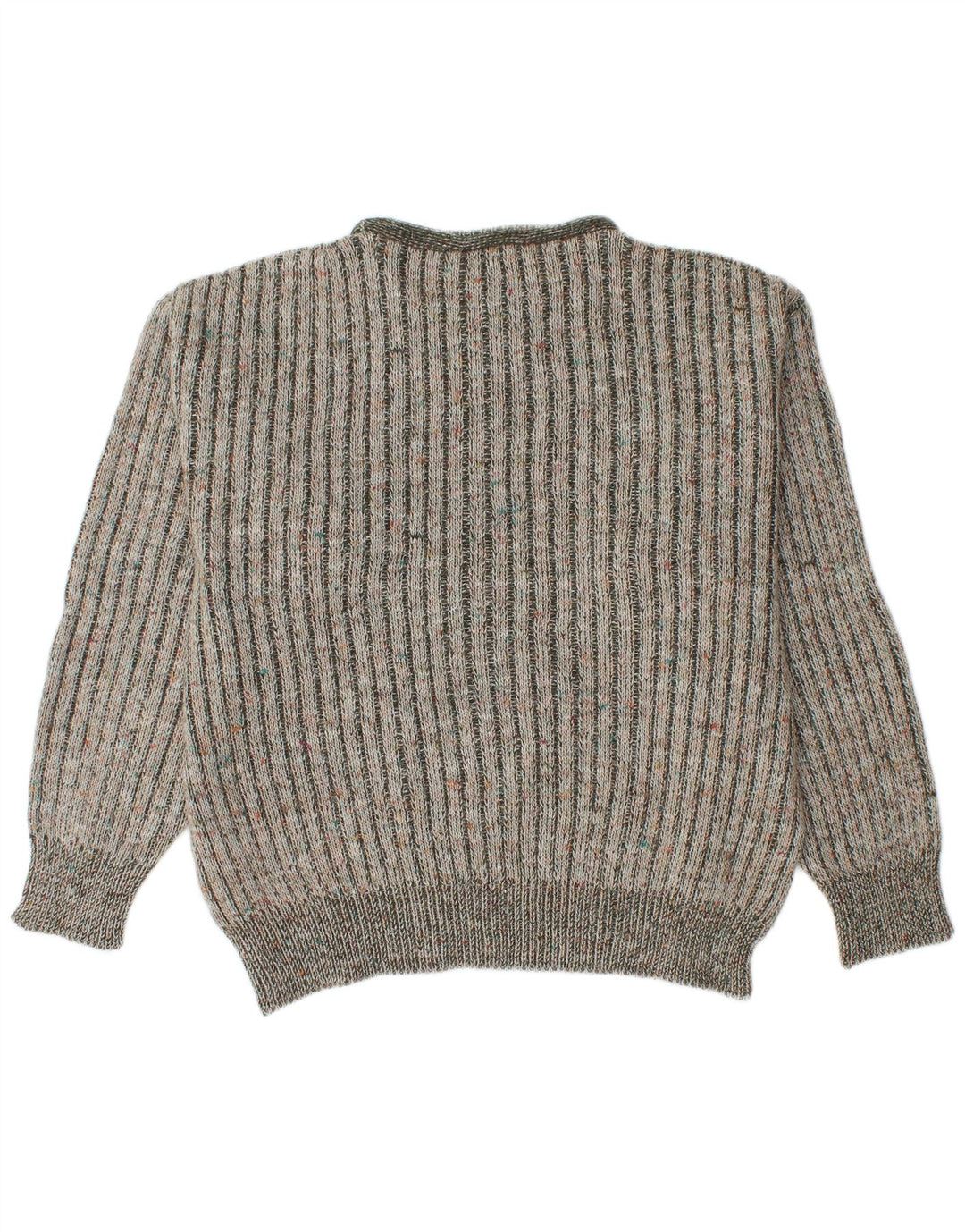 Vintage Mens Crew Neck Jumper Sweater IT 48 Medium Green Acrylic