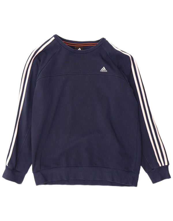 Adidas muška trenirka Climalite Veliki tamnoplavi pamuk