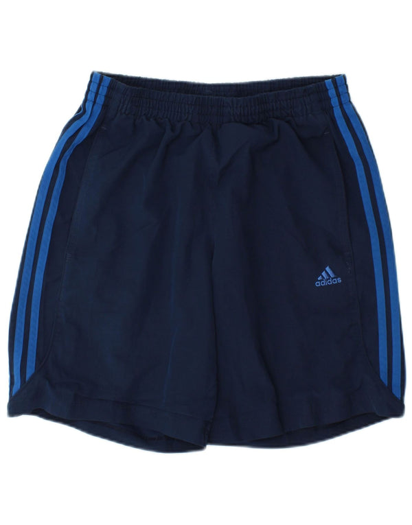 Adidas Mens Sport Shorts Small  Navy Blue Polyester