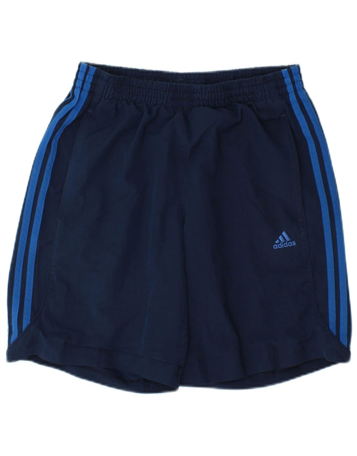 Adidas Mens Sport Shorts Small  Navy Blue Polyester