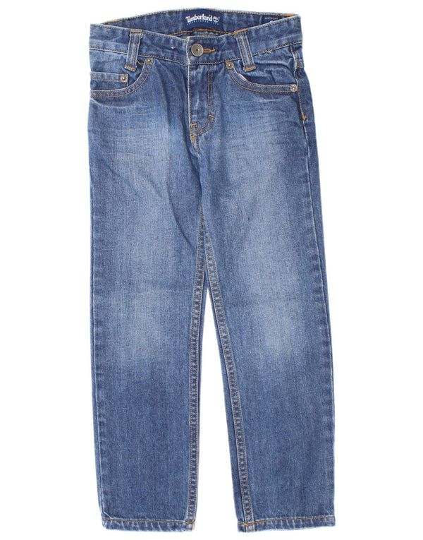 Jeans dritti per ragazzi Timberland 5-6 anni W22 L19 cotone blu