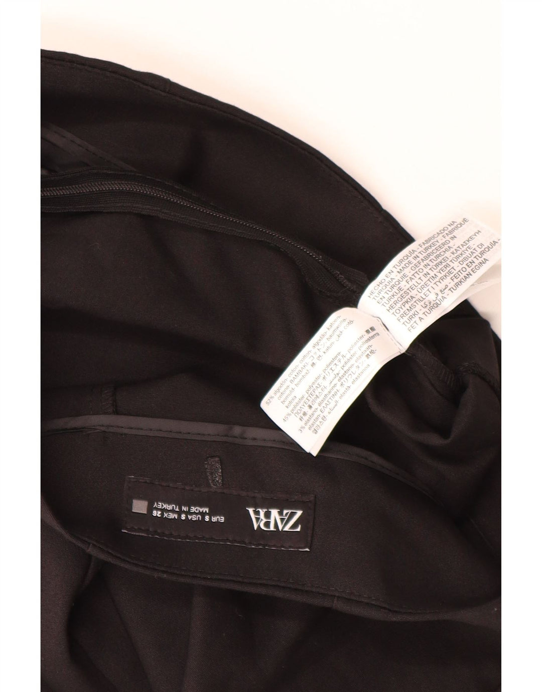 Zara Womens Hot Pants Small W26  Black