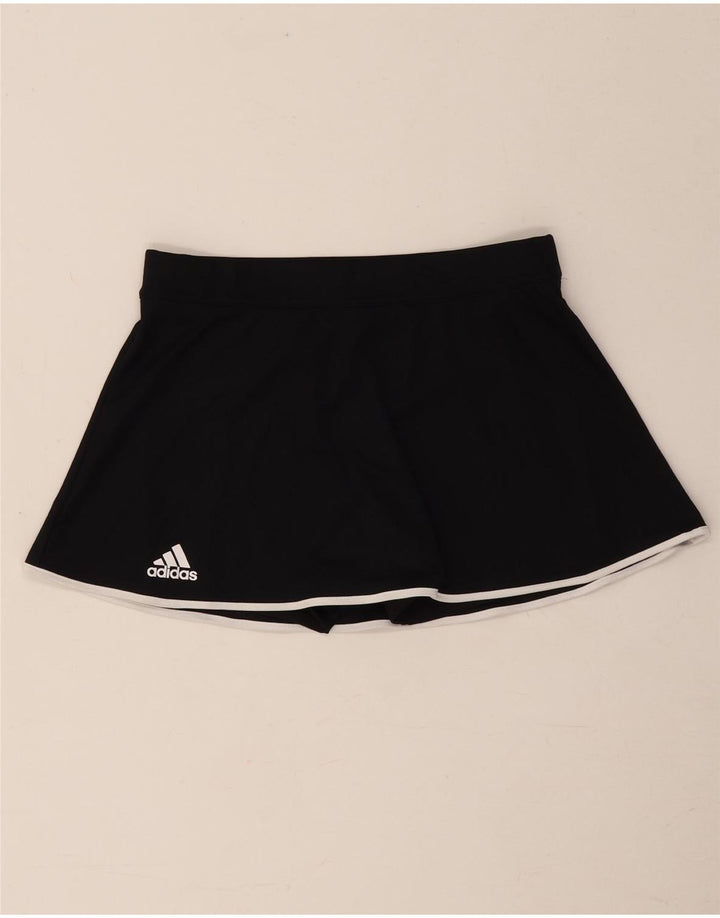 Adidas Womens Aeroready Skort UK 8 Small Black Polyester