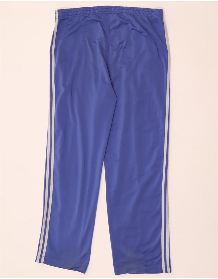 Adidas Mens Tracksuit Trousers UK 36/38 Small  Blue Polyester