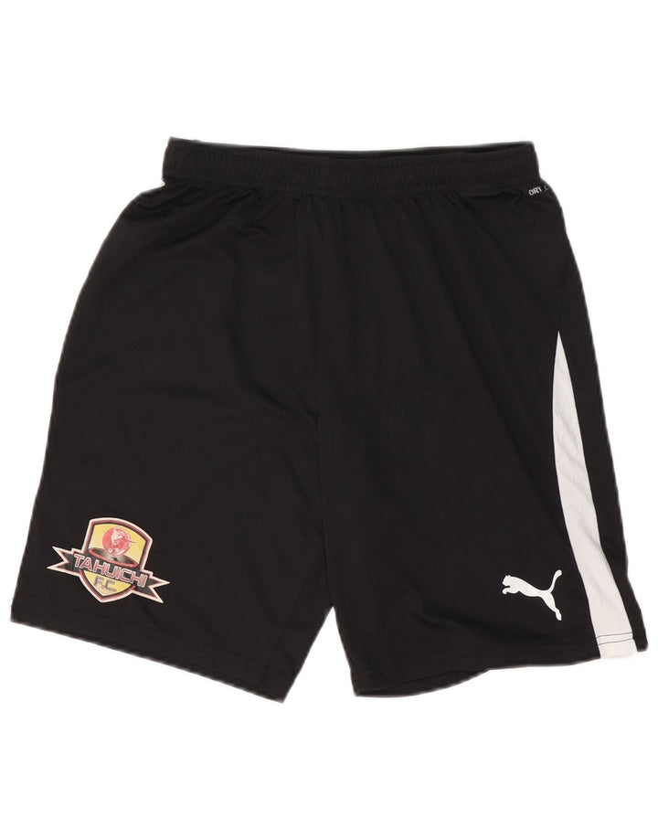 PUMA Mens Sport Shorts Small  Black Colourblock