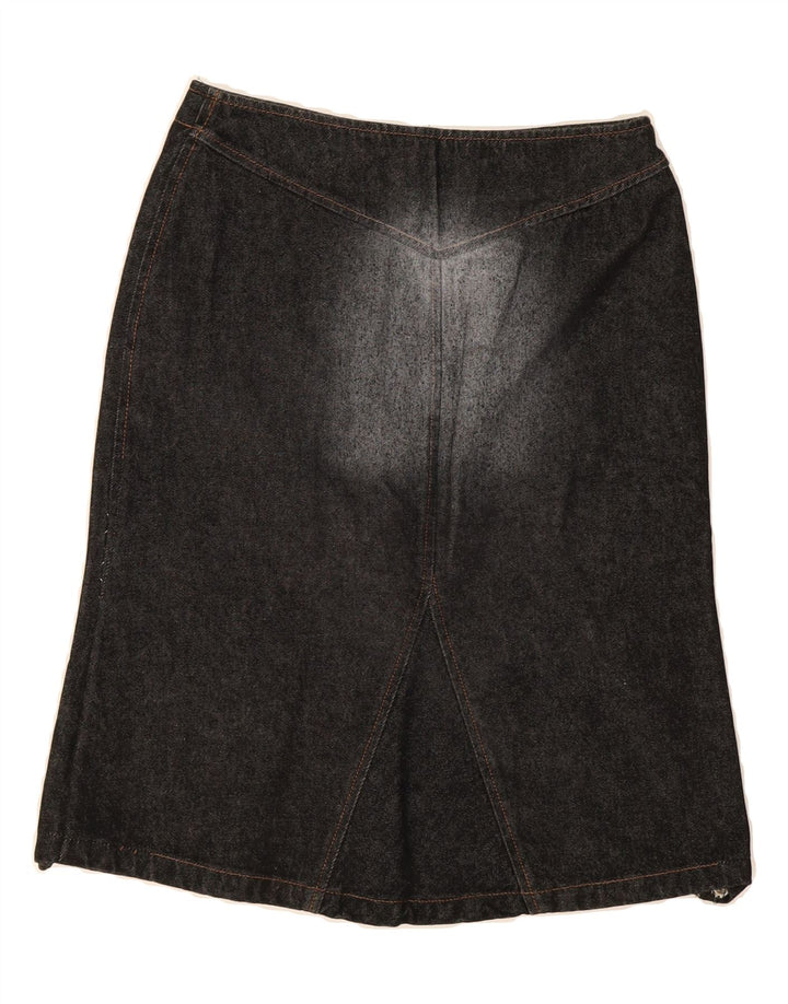 MAX & CO. Womens Denim Skirt IT 40 Small W26  Black Cotton Vintage Max & Co. and Second-Hand Max & Co. from Messina Hembry 