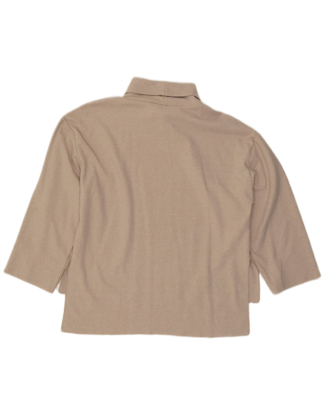 Top Zara Donna Manica 3/4 UK 16 Large Beige