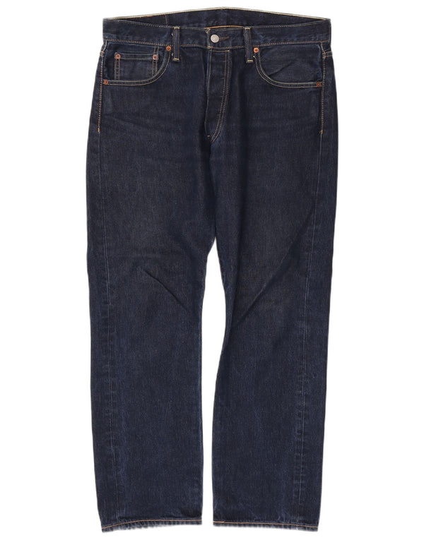 Levi's Uomo 501 Jeans dritti W34 L30 Cotone blu navy