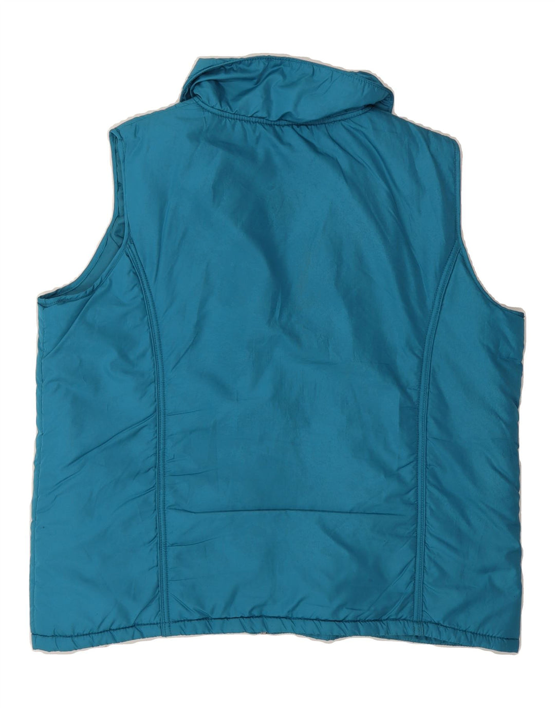PACO Womens Padded Gilet UK 16 Large Blue Polyester Vintage Paco and Second-Hand Paco from Messina Hembry 