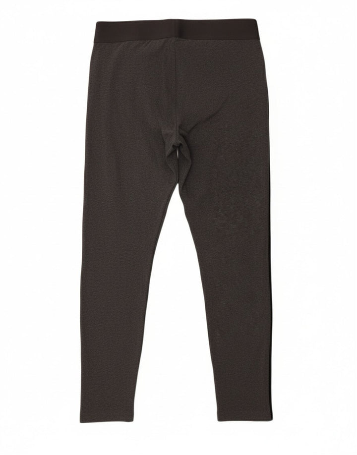 ADIDAS Womens Leggings UK 16/18 Large  Grey