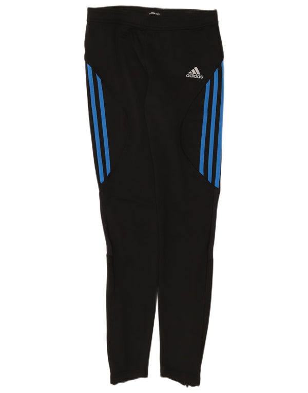 Adidas Womens Clima 365 Leggings UK 12 Medium Black Polyester