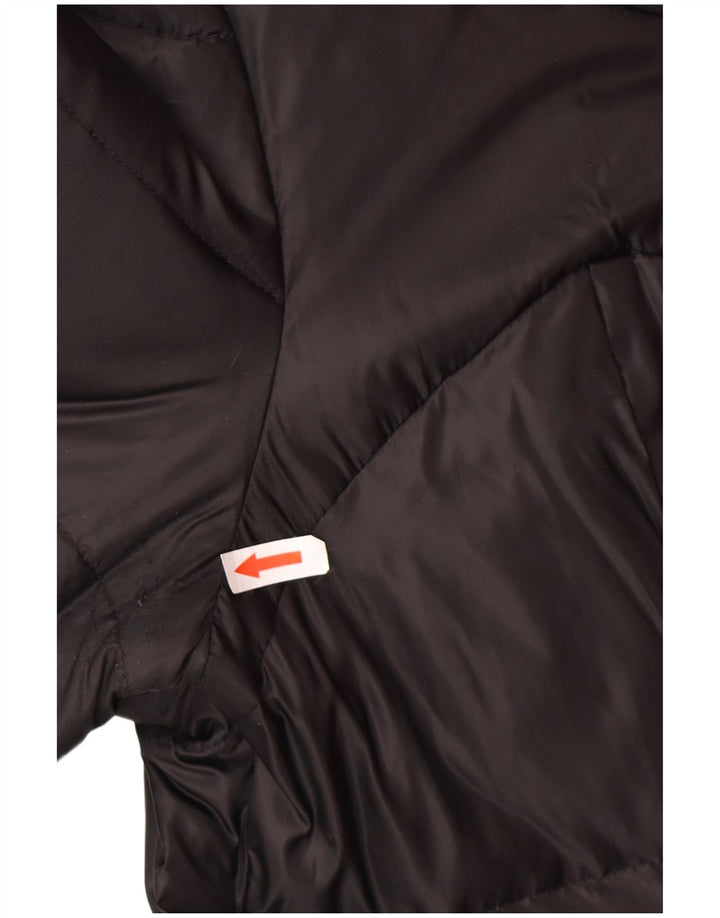 Guess Womens Padded Coat UK 12 Medium Black Polyamide