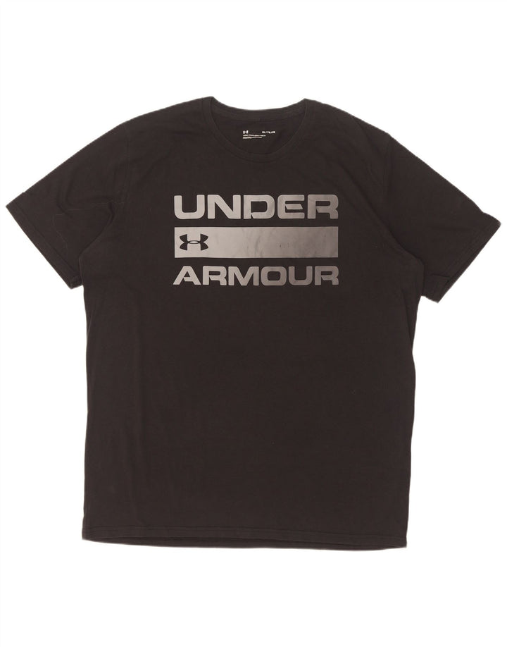 Under Armour Mens Graphic T-Shirt Top XL Black