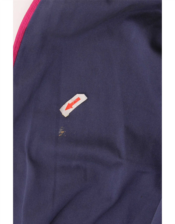 Giacca sportiva da uomo con grafica Asics, giacca grande, colore blu navy