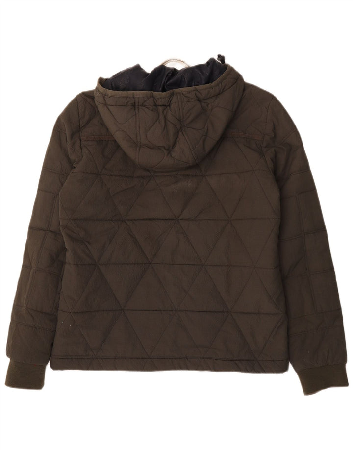 G-Star Herre hættepolstret jakke UK 38 Medium Khaki Polyester