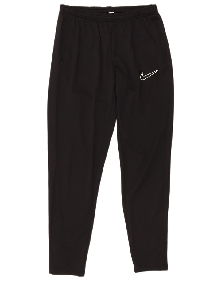 Pantaloni da tuta Nike Dri Fit da uomo, poliestere nero medio