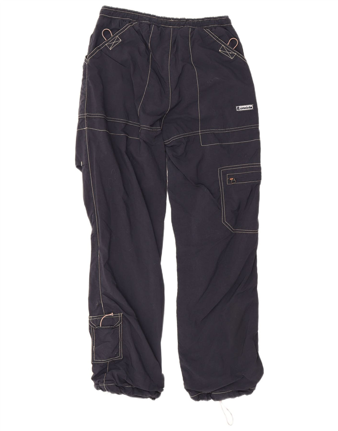 Invicta Mens Joggers Cargo Trousers W28 L29 Navy Blue