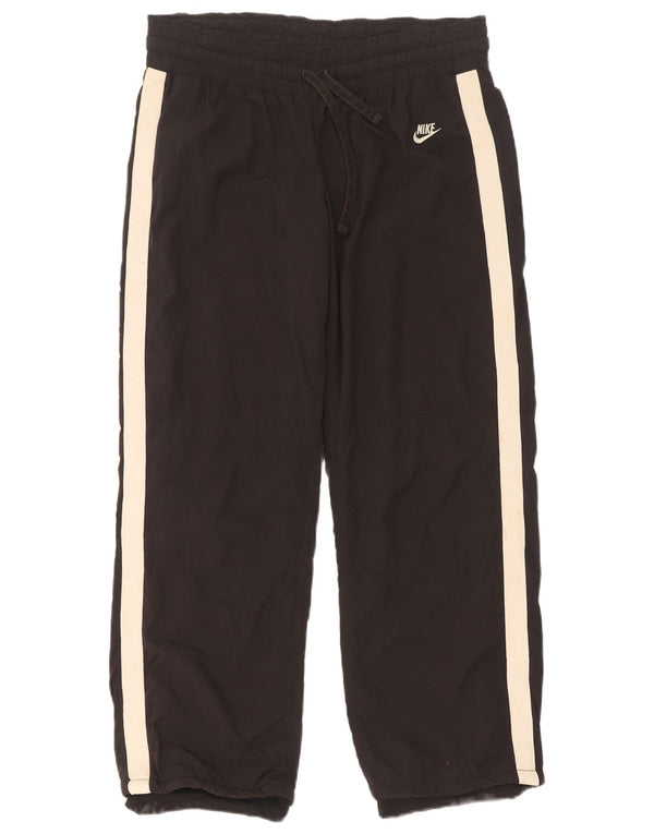 Pantaloni della tuta da donna Nike US 8/10 Medium Black Colourblock poliestere