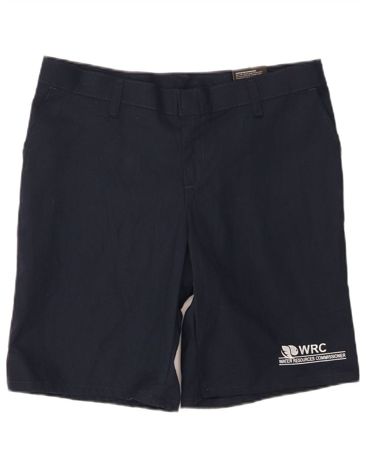 Dickies Pantalones cortos chinos gráficos para mujer US 8 Medium W30 Poliéster azul marino