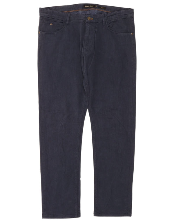 Massimo Dutti Blugi pentru bărbați slim EU 44 Large W34 L30 Bleumarin Bumbac