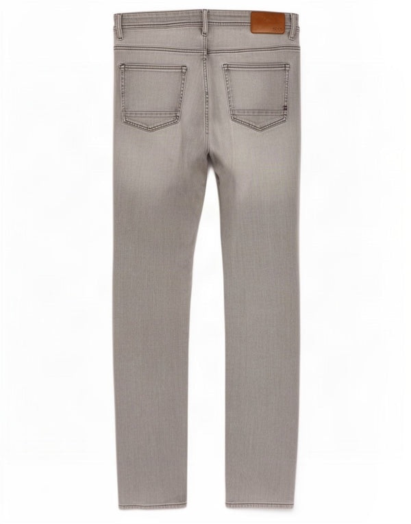 Blugi slim pentru femei Hugo Boss W34 L34 bumbac gri