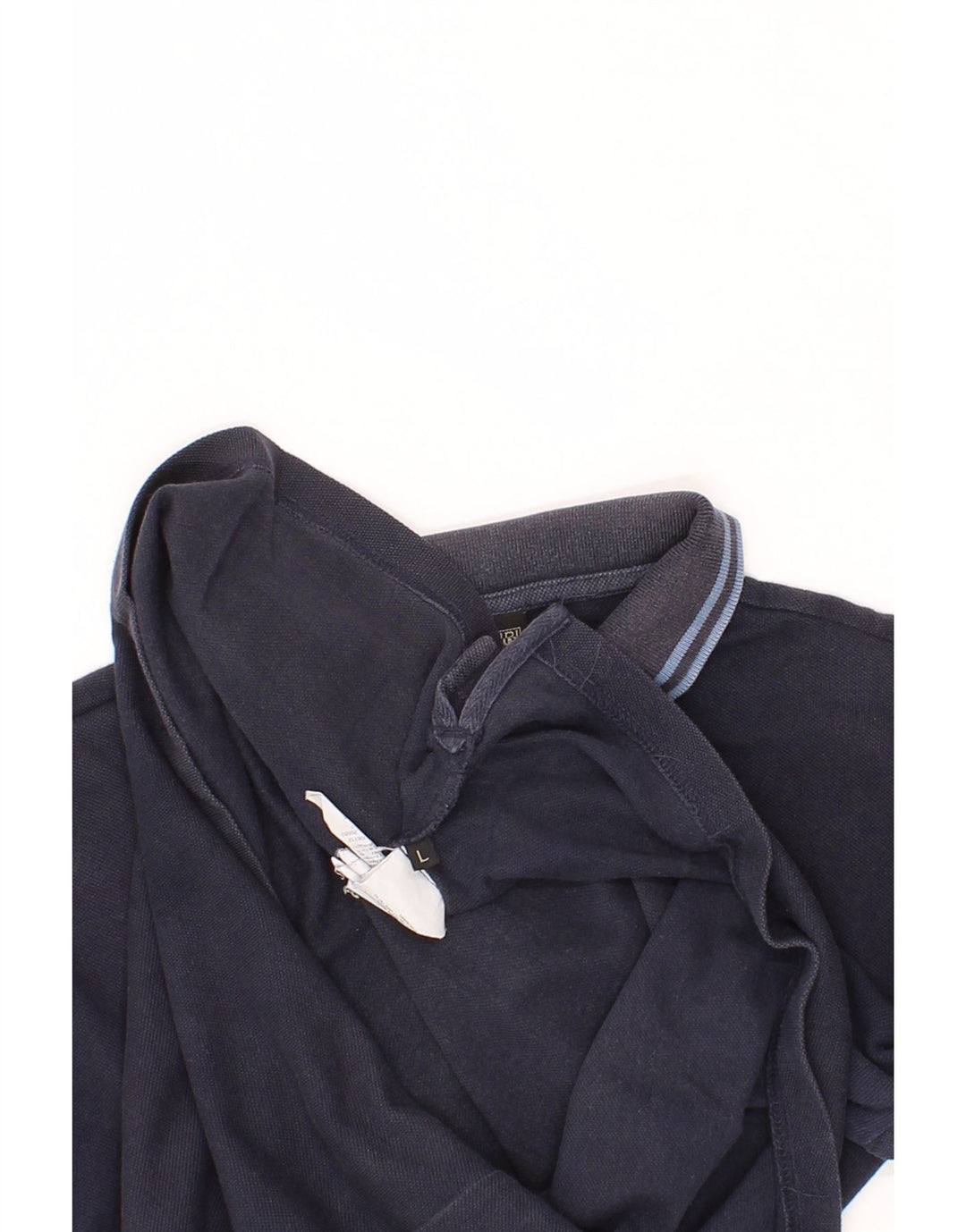 NAPAPIJRI Mens Polo Shirt Large Navy Blue Vintage Napapijri and Second-Hand Napapijri from Messina Hembry 