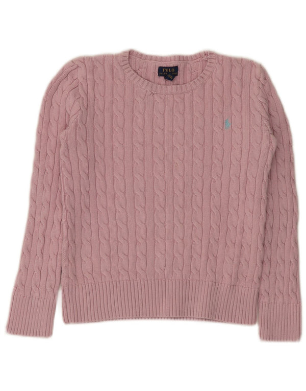 Polo Ralph Lauren piger trøje med rund hals 15-16 år XL Pink