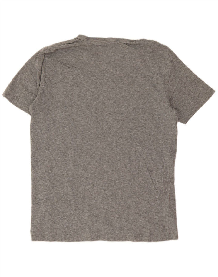 Puma Herre T-shirt Top Medium Grey Flecked Bomuld