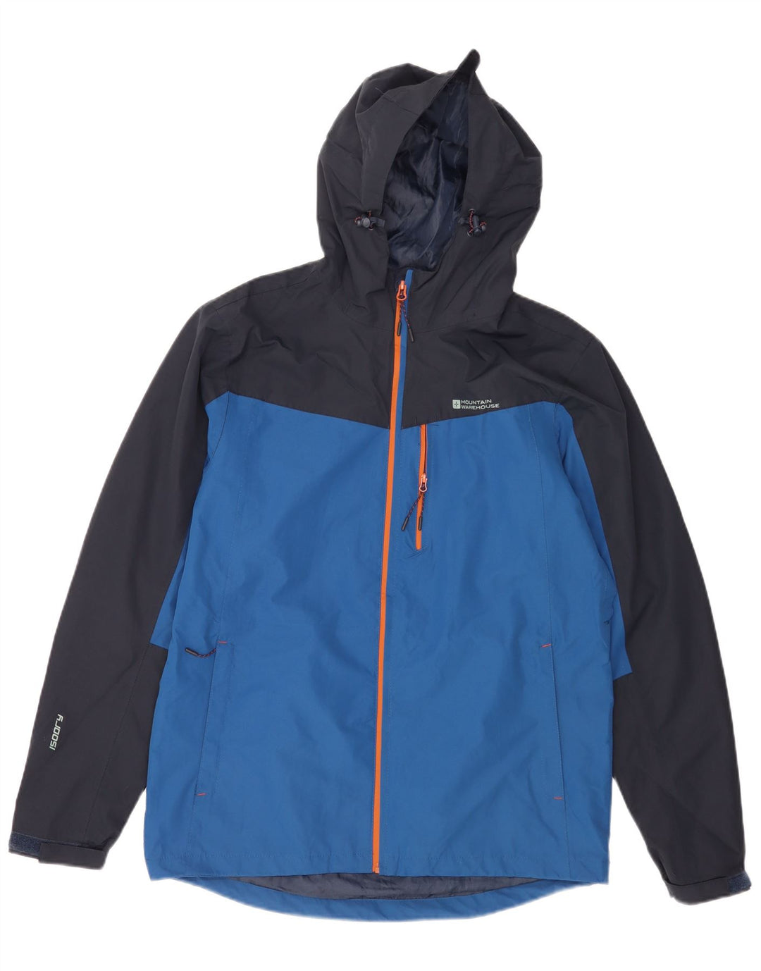 Chaqueta impermeable Isoory para hombre de Mountain Warehouse ES 38 Azul medio Colorblock