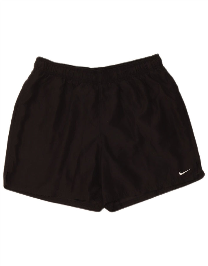 Nike sportsshorts til mænd, store sorte polyester