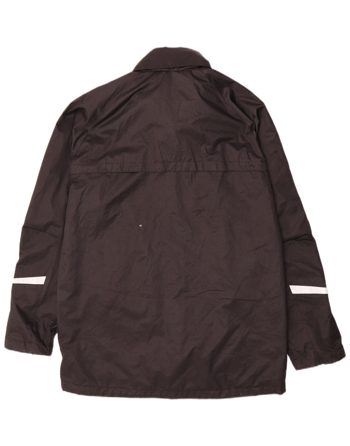 HUMMEL Mens Graphic Windbreaker Jacket UK 42 XL Black