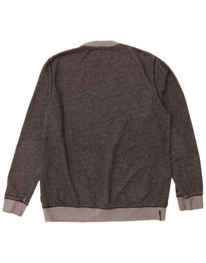BILLABONG Mens Sweatshirt Jumper 2XL Grey Cotton
