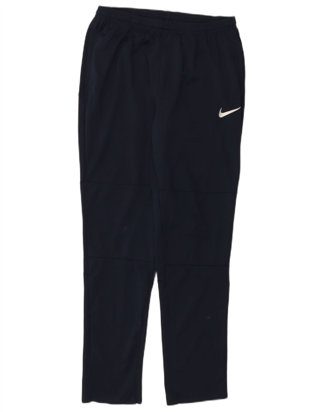 Nike Mens Dri Fit Tracksuit Trousers Medium Navy Blue Polyester