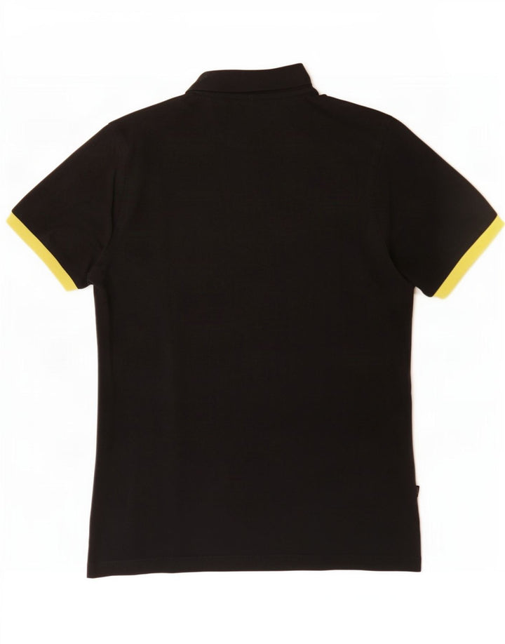 Męska koszulka polo Puma BVB Dortmund, średnia czarna