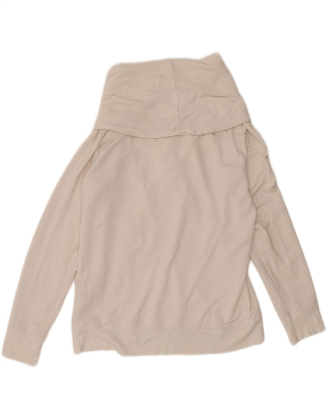 RALPH LAUREN Womens Oversized Sweatshirt Jumper UK 10 Small White Vintage Ralph Lauren and Second-Hand Ralph Lauren from Messina Hembry 
