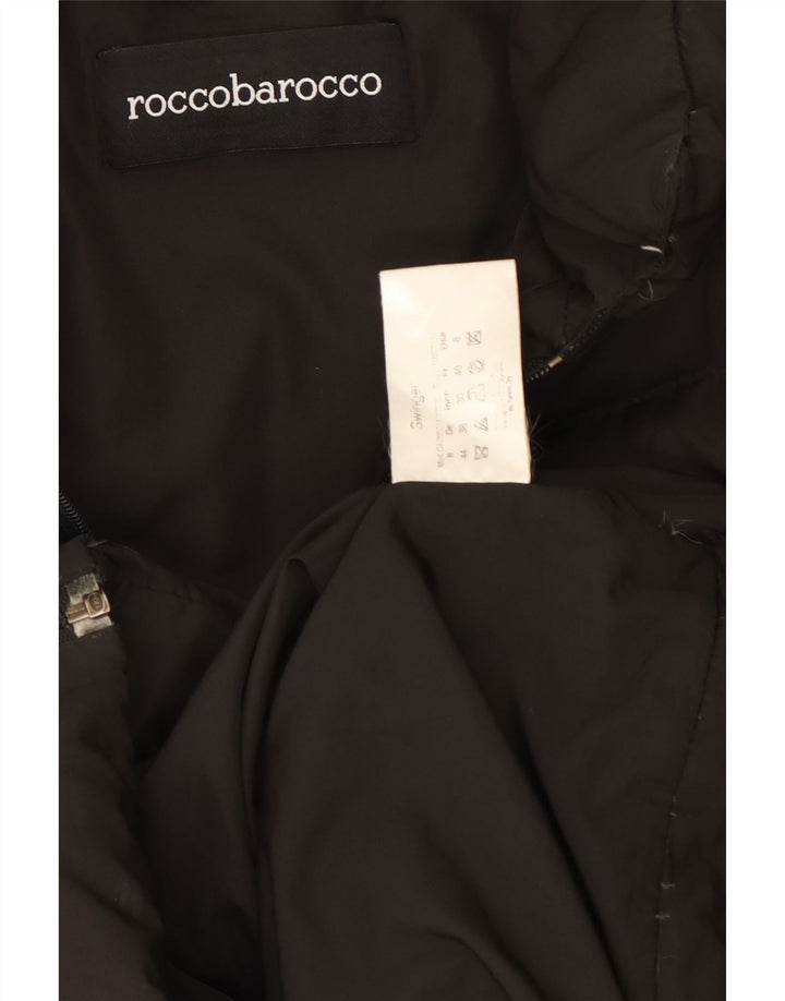 Roccobarocco Dame Polstret Frakke US 8 Medium Sort