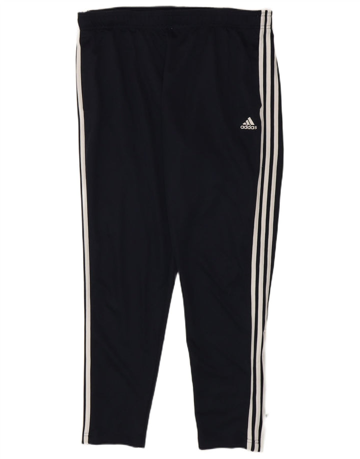 Adidas Mens Tracksuit Trousers XL Navy Blue Polyester